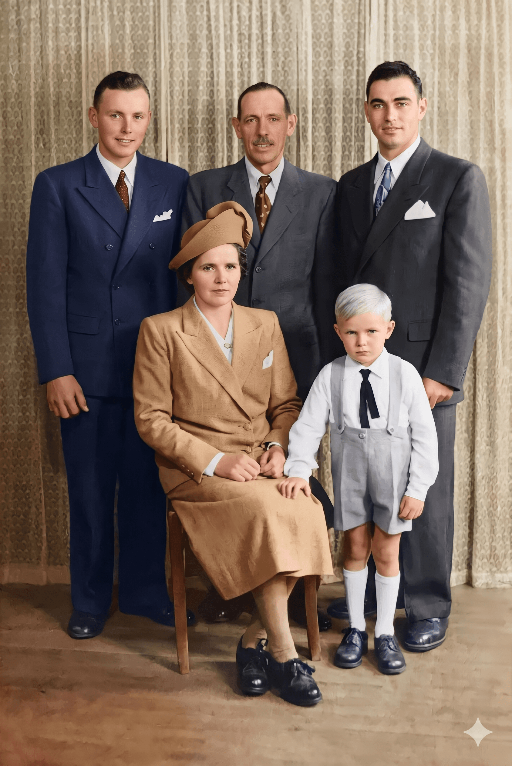 Portrait restoration after